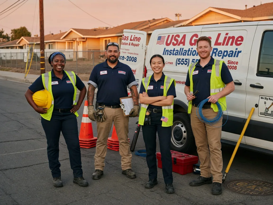 Gas Line Installation company in Kansas, OK